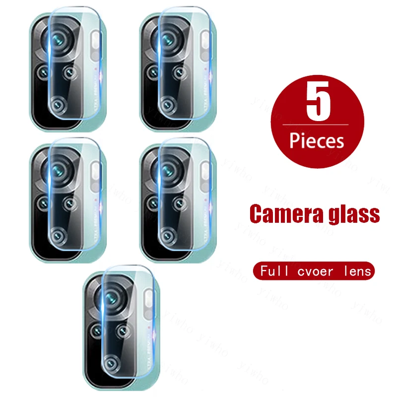 

5Pcs Camera Lens Glass for Xiaomi Redmi Note 10 Pro Max 9S 10T 9T 8T Mi 11x 11i 11Lite Ultra Glass Case Poco X3 NfC F3 Pro glass