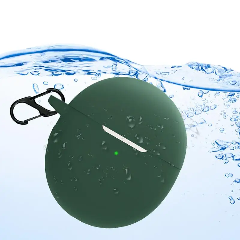 

Silicone Protective Cover Earphone Case Protect Sleeve For 1MORE ComfoBuds Mini Headphones Durable Headset Protector With Hook