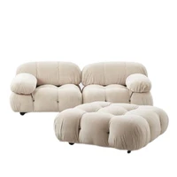 luxury chesterfield couch mario bellini camaleonda sectional solid wood sofa set