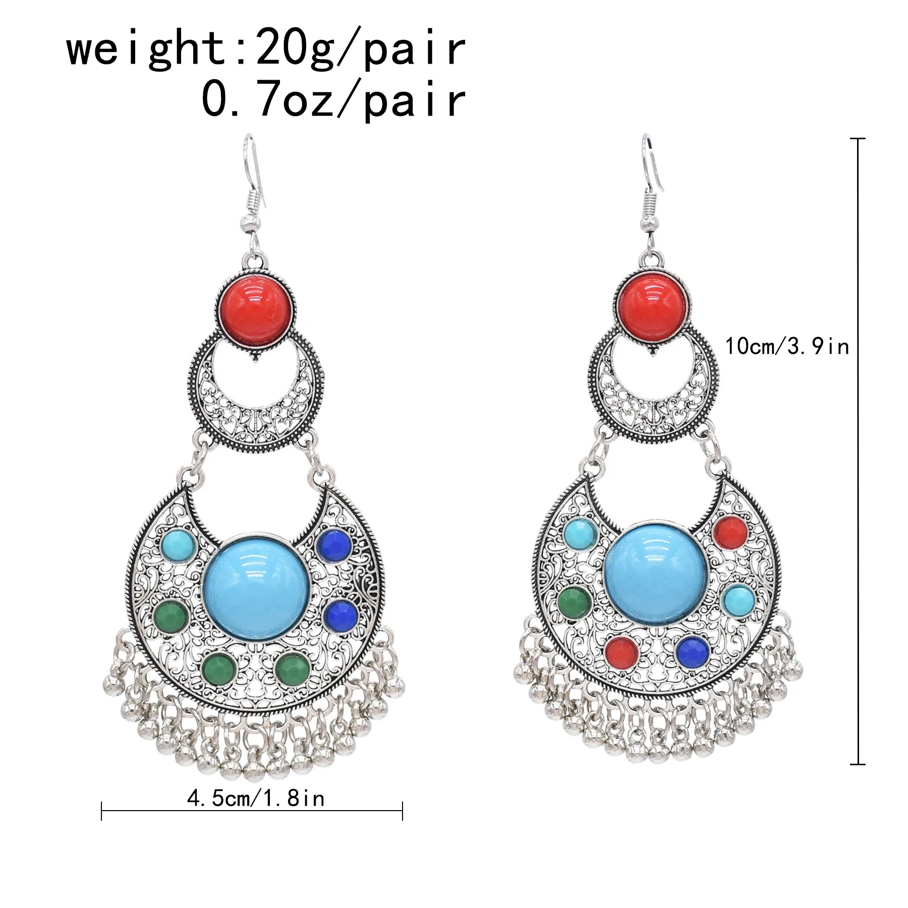 2 типа винтажные серебристые серьги с колокольчиками и монетами кисточками для