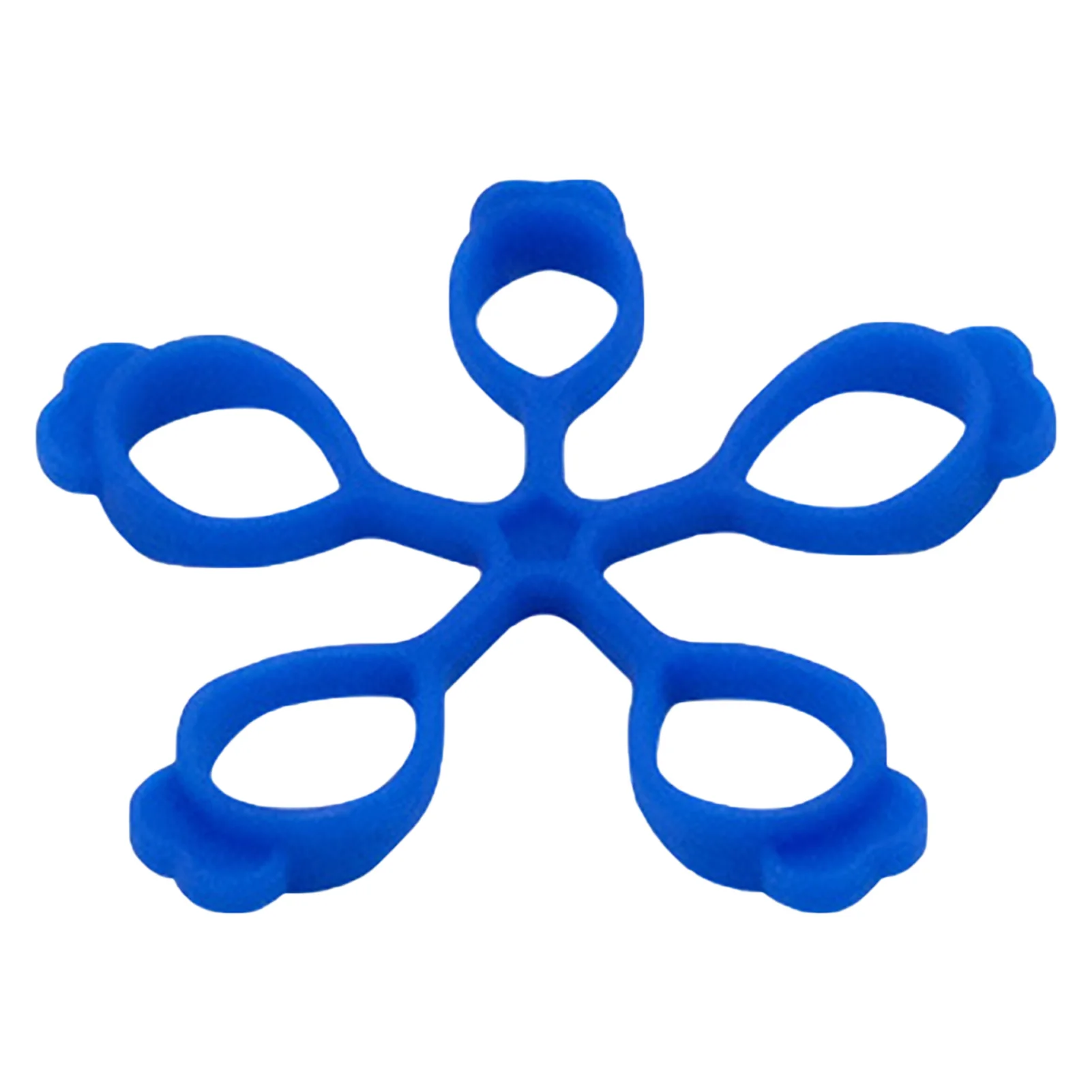 

Silicone Hand Grip Finger Exercise Strengthener Stretcher Rehabilitation Training Equipment Flower-shaped Hand Finger Muscle