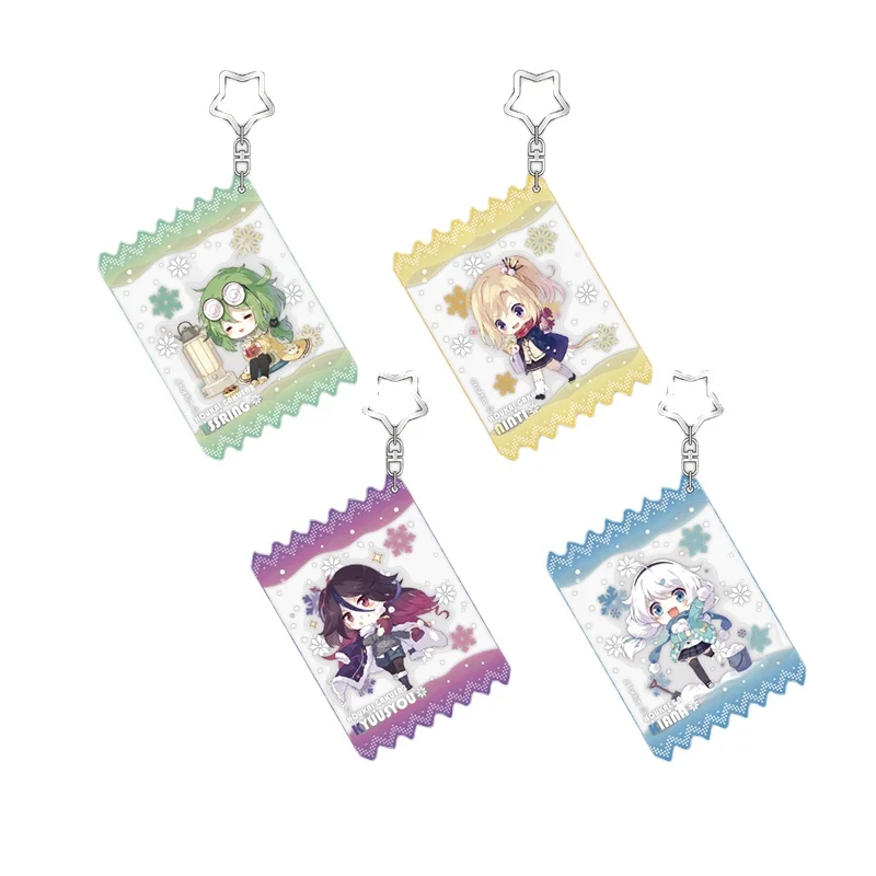 

Официальная Аниме игра HONKAI GAKUEN 2 Kiana Houraiji Kawaii надувной акриловый брелок мультфильм мини конфеты косплей креативные подарки