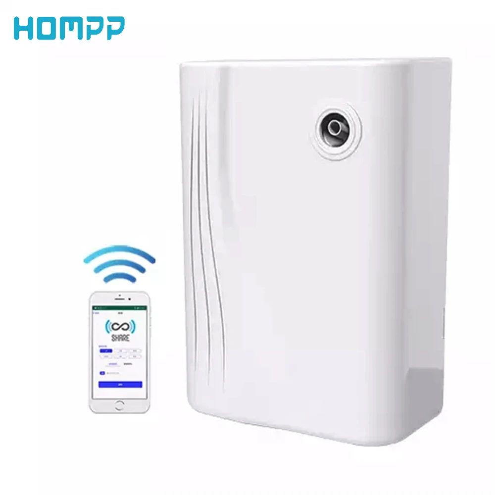 

Oil Aroma Diffuser Essential WiFi Aromatic Air Purifical Aromatherapy Machine Hotel Lobby Wall Hanging Mist Fragrance Equipment