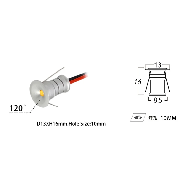 

Ohlite мини светодиодный прожектор 12В