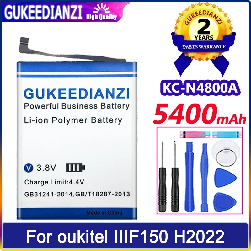 5400mAh Replacement Battery for Oukitel IIIF150 H2022 Reliable Mobile Phone
