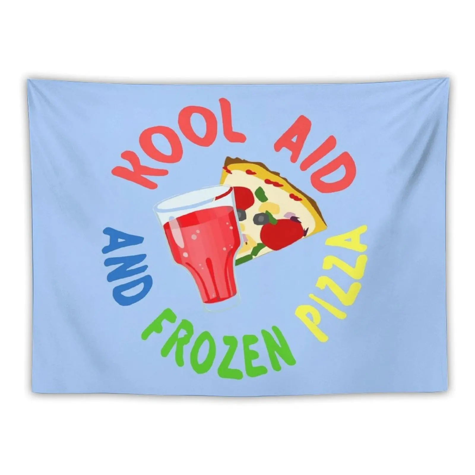 KOOL AID AND FROZEN PIZZA гобелен 100% полиэстер