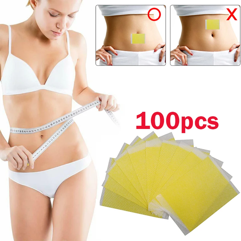 

100pcs Extra Strong Slimming Slim Patch Fat Burning Slimming Products Body Belly Waist Losing Weight Cellulite Fat Burner Sticke