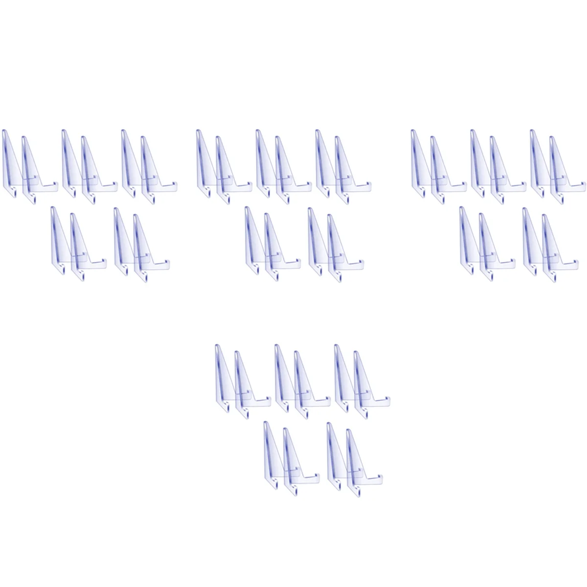 

40Pcs 35PT-360PT Card Sleeves Display Holder Acrylic Stands Small Rack for Baseball Football Sports Card Trading&Display