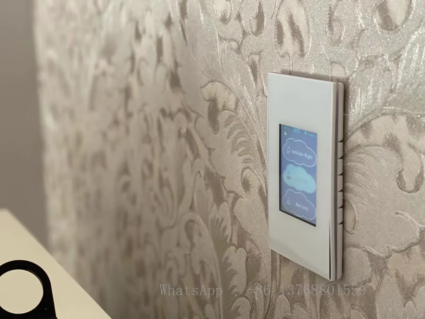 Умный выключатель Lanbon L8 подходит для гостиничного проекта настенный с Wi-Fi и