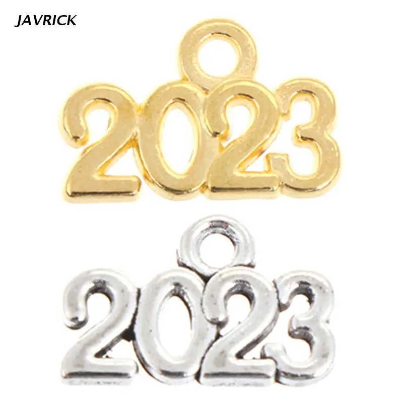 

New Year Charms for DIY Number Tassel Pendants for Making Bracelet Earring