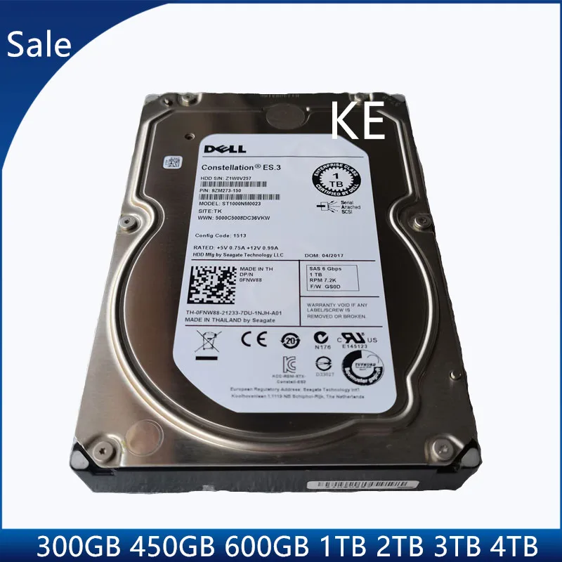 

Sale Hard Disk 3.5 HDD 300GB 450GB 600GB 1TB 2TB 3TB 4TB F617N W347K R749K DGNTV 740YX FNW88 1P7DP 55H49 K7VW5 529FG KRM6X R755K