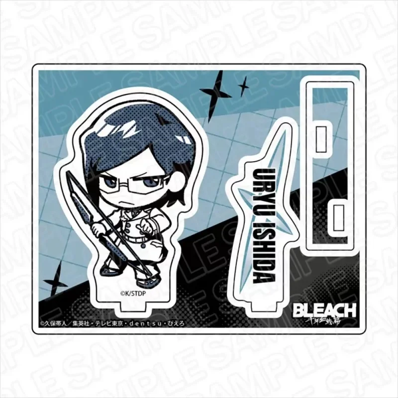 Аниме BLEACH: Тысячелетняя кровавая война ‌   Акриловая подставка 10 см с фигурками Джуширо Укитаке и Йхвача, настольное украшение, брелок, декоративные фигурки (art.: 3920dbe401360) - 3920dbe401360