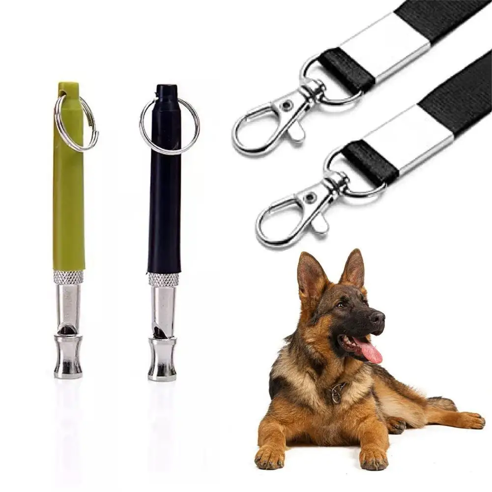 

2 шт., Ультразвуковой свисток из нержавеющей стали с ремешком