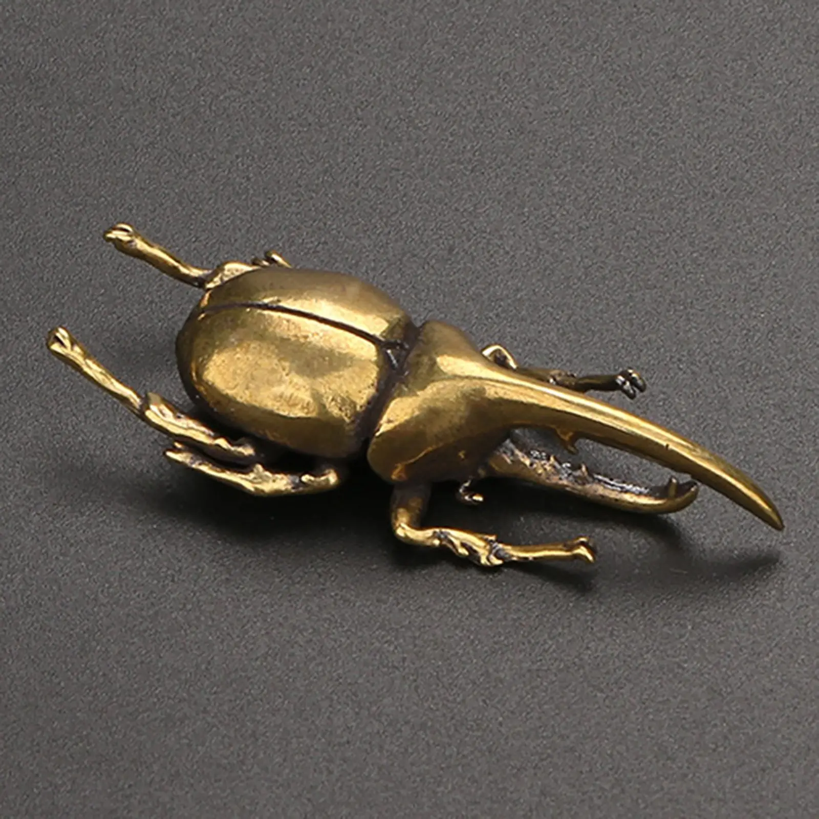 

Фигурки насекомых из твердой латуни, миниатюрные чайные питомцы, забавная коллекция поделок, маленькие настольные украшения, домашние украшения