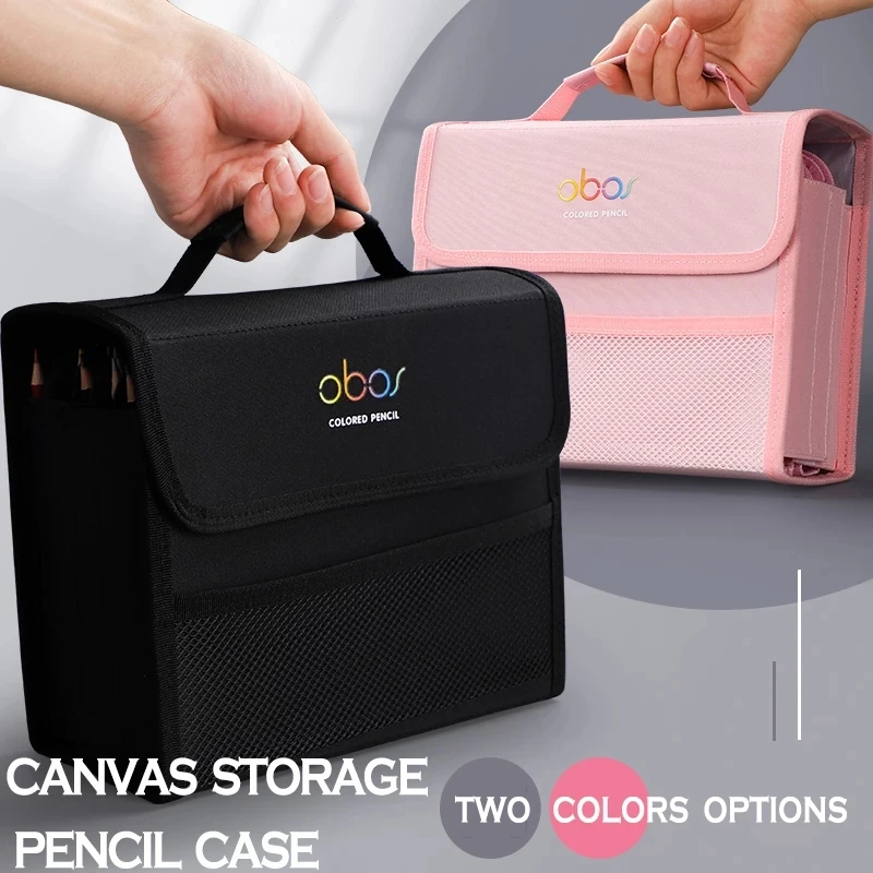 Colored Pencil Holder Capacity Case Supplies Holes Student S
