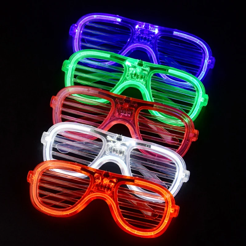 

Glow In The Dark Led Glasses Light Up Sunglasses Party Favors Flashing Eyeglasses For Kids Adults Birthday Supply Concert Props