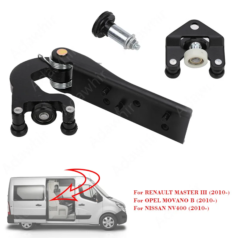 

Guide roller right sliding door set for Renault Master III NISSAN NV400 OPEL Movano B 8200661119, 777946809R, 745963412R