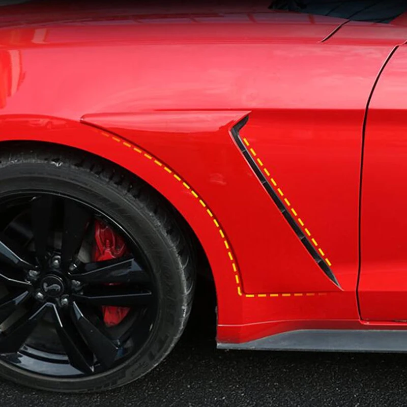 4 шт. декоративные накладки на переднее крыло автомобиля Ford Mustang