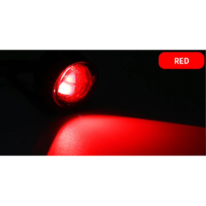 

2 шт. мотоциклетные светодиодные DRL дневные ходовые огни зеркало орлиный глаз светодиодная лампа мигающий стробоскоп 12 В скутер квадроцикл аксессуары для мотоциклов