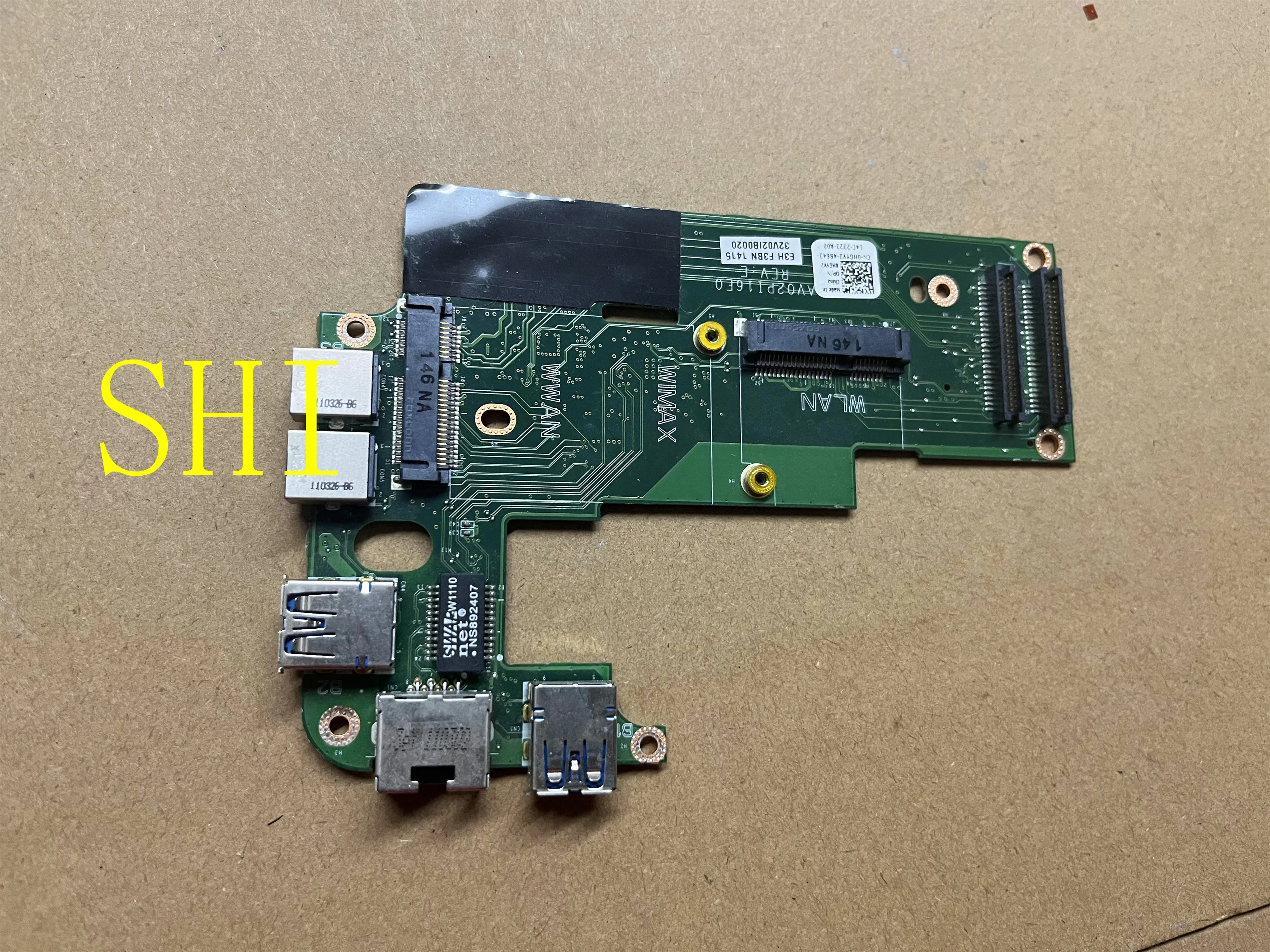 0HGYV2 для Dell Inspiron 14R N4110 серия аудио Плата USB плата NIC плата DAV02PI16E1 Бесплатная доставка