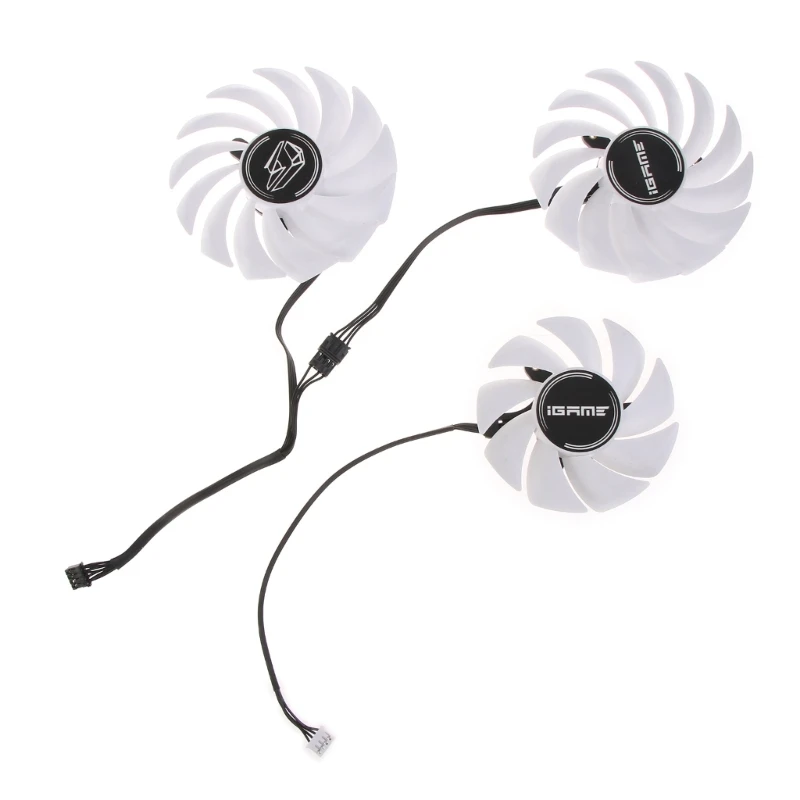 

GPU Cooler Fan for Colorful 3080 3070 Fan Graphics Card Cooling 4Pin 12V Dropship