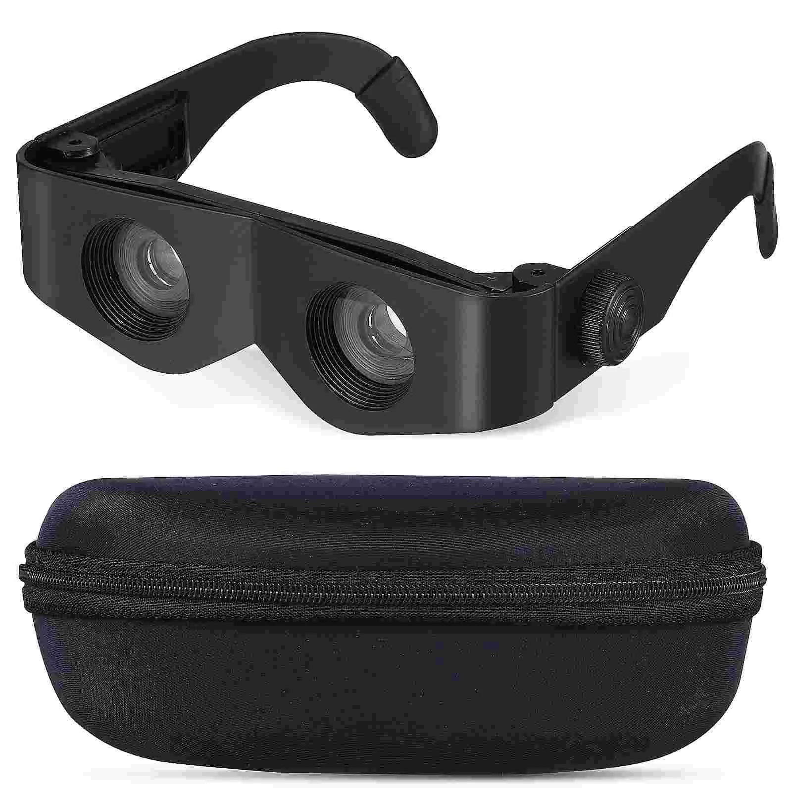 

Fishing Small Opera Magnifier Hands-free Glasses Pocket Abs Hunting For Bird Watching Travel Adults