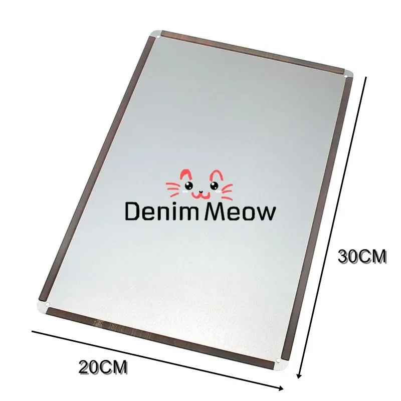 Металлическая вывеска Denim Meow Barroth Gajalaka