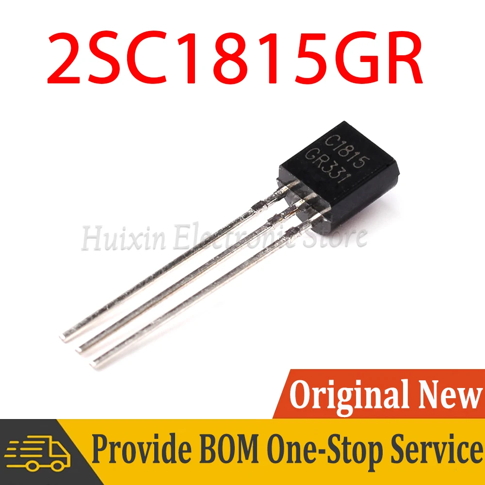 

50pcs 2SC1815GR TO92 2SC1815 TO-92 C1815 New and Original IC Chipset