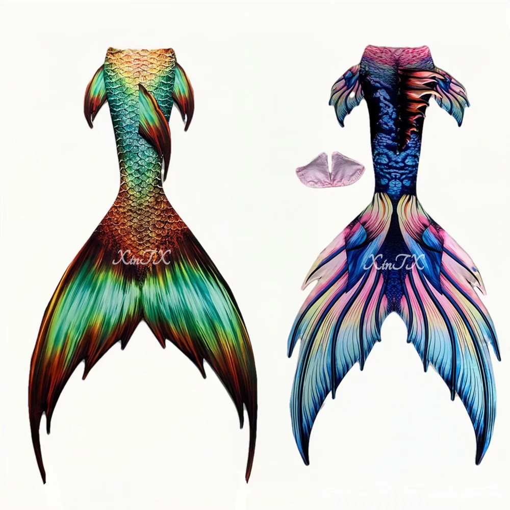 Лидер продаж 2022 купальный костюм для аквариума женщин взрослых и детей с хвостом