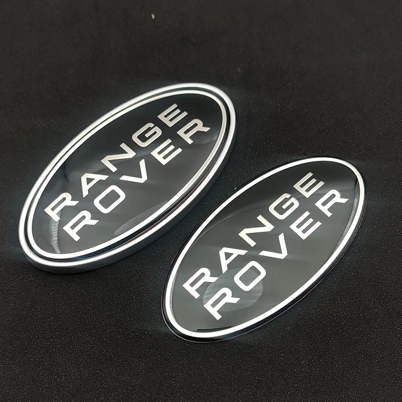 Металлический 3d-логотип, эмблема Range Rover, передняя рамка, фотонаклейка для Range Rover Sport Evoque L322 L320 L406 P38, аксессуары Металлический 3d-логотип, эмблема Range Rover, передняя рамка, фотонаклейка для Range Rover Sport Evoque L322 L320 L406 P38, аксессуары