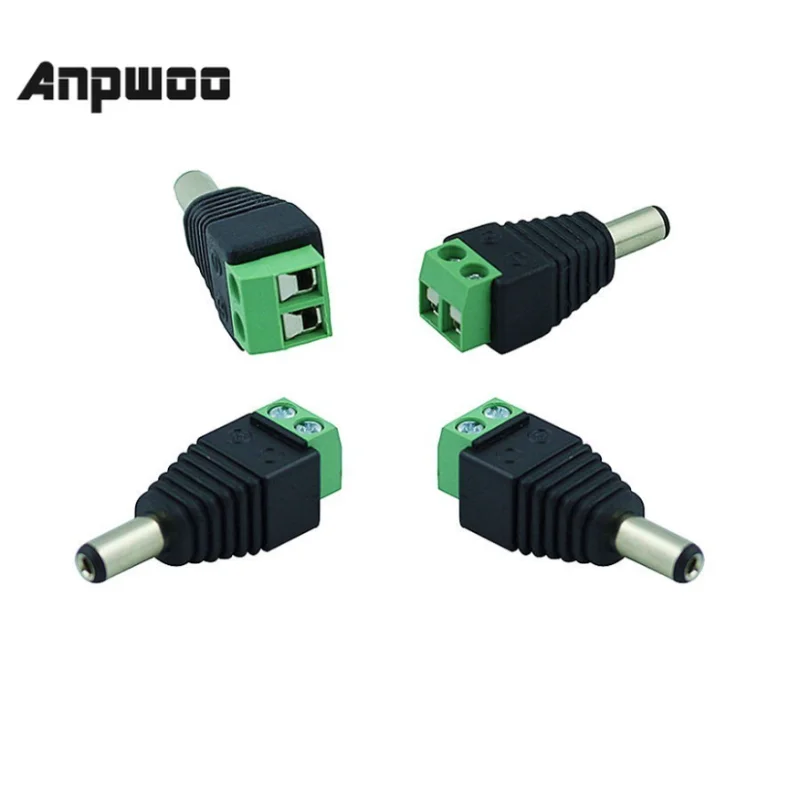 

DC plug CCTV Camera 5.5mm x 2.1mm DC Power Cable Female Plug Connector Adapter Jack 5.5*2.1mm to connection LED Strip Light