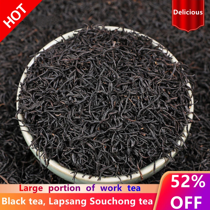 

2022 Fujian Black Chinese Tea Zhengshanxiaozhong Kung Fu Tea Honey Scent Black Chinese Tea 200g/500g/1000g