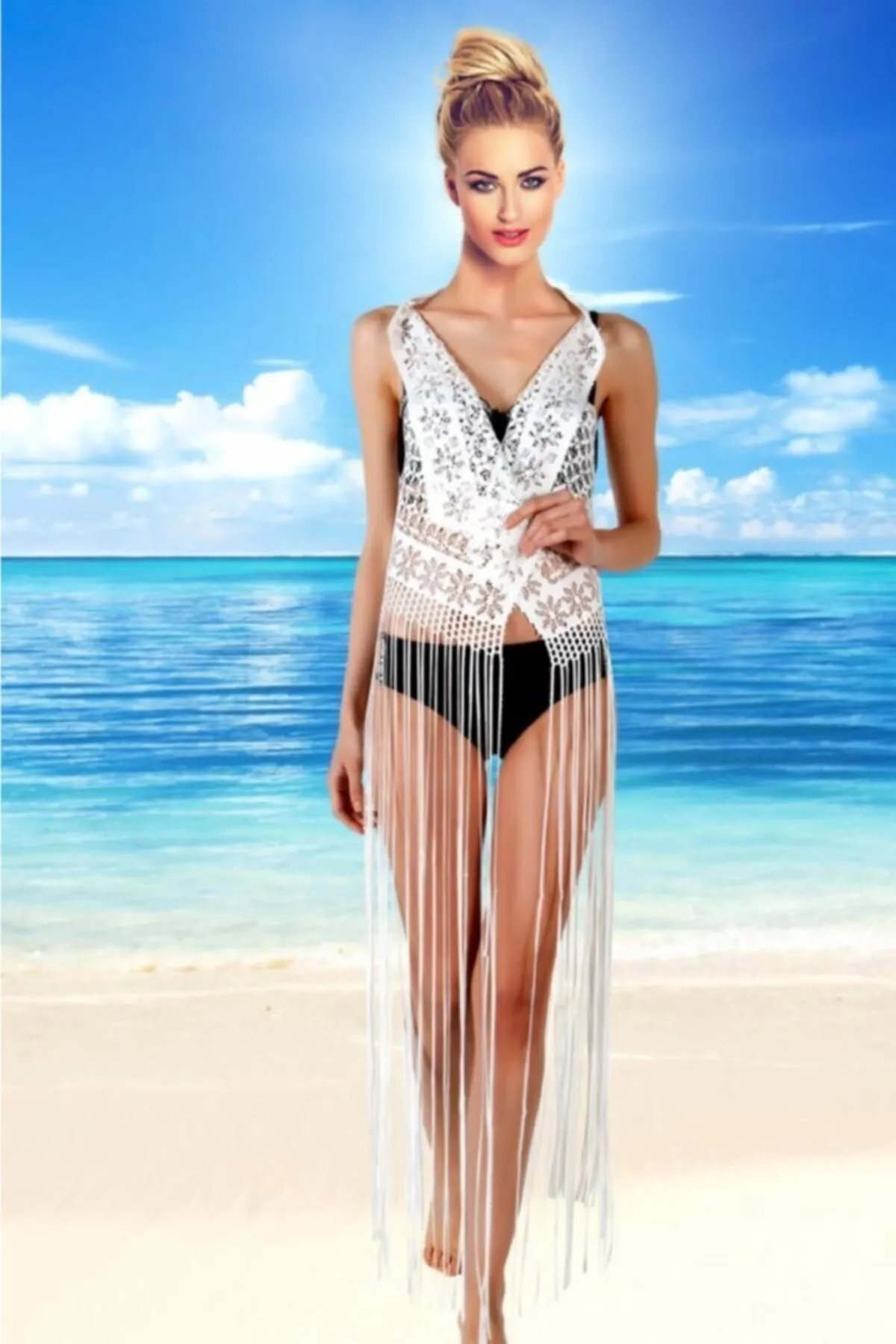 

Женская парео кружевная одежда для купания накидка платье пикантная туника костюм пляжная одежда женский пляжный бикини чехол свободное м...