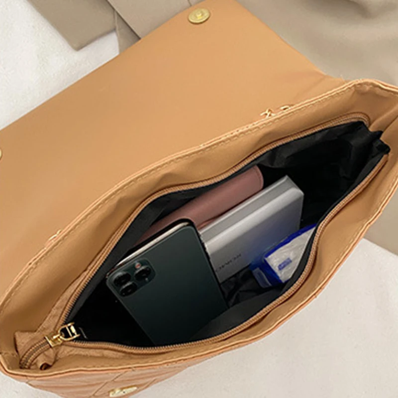 Trend Luxury Pu Leather Women Shoulder Bags Chain Strap Crossbody Bags for Women Fashion Designer Handbags Female Messenger Bags