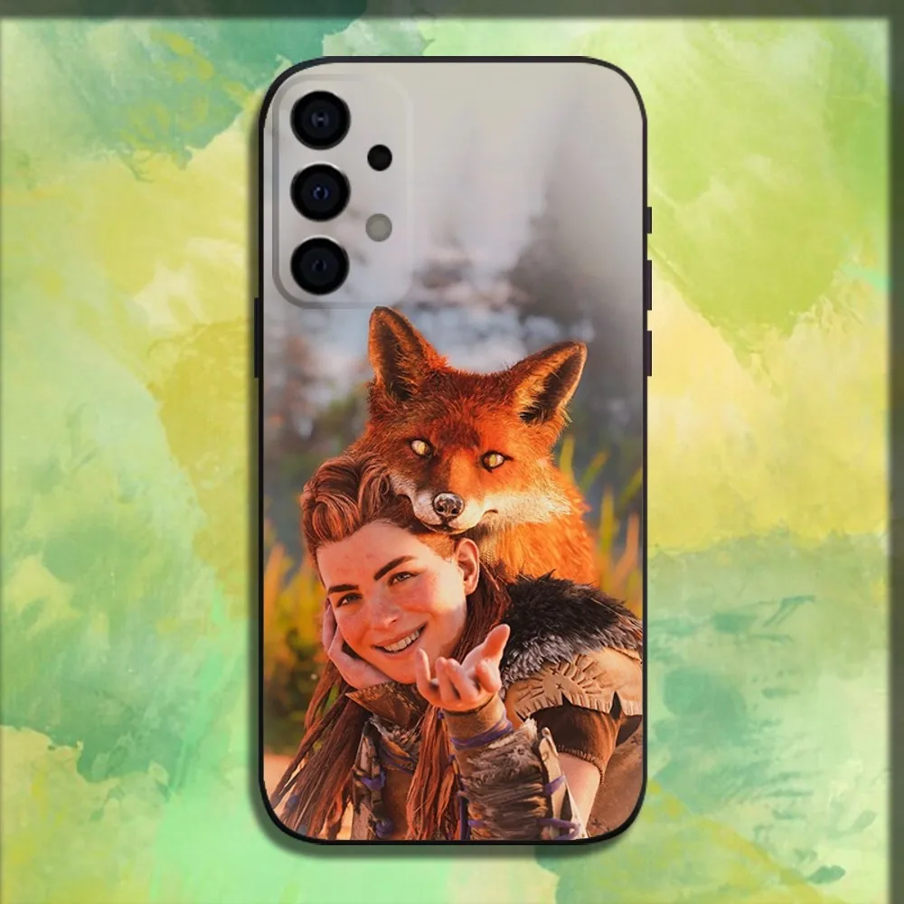 Чехол для телефона H-Horizon Zero Dawn Aloy Samsung Galaxy A13 A21s A22 A31 A32 A52 A53 A71 A80 A91 мягкий черный