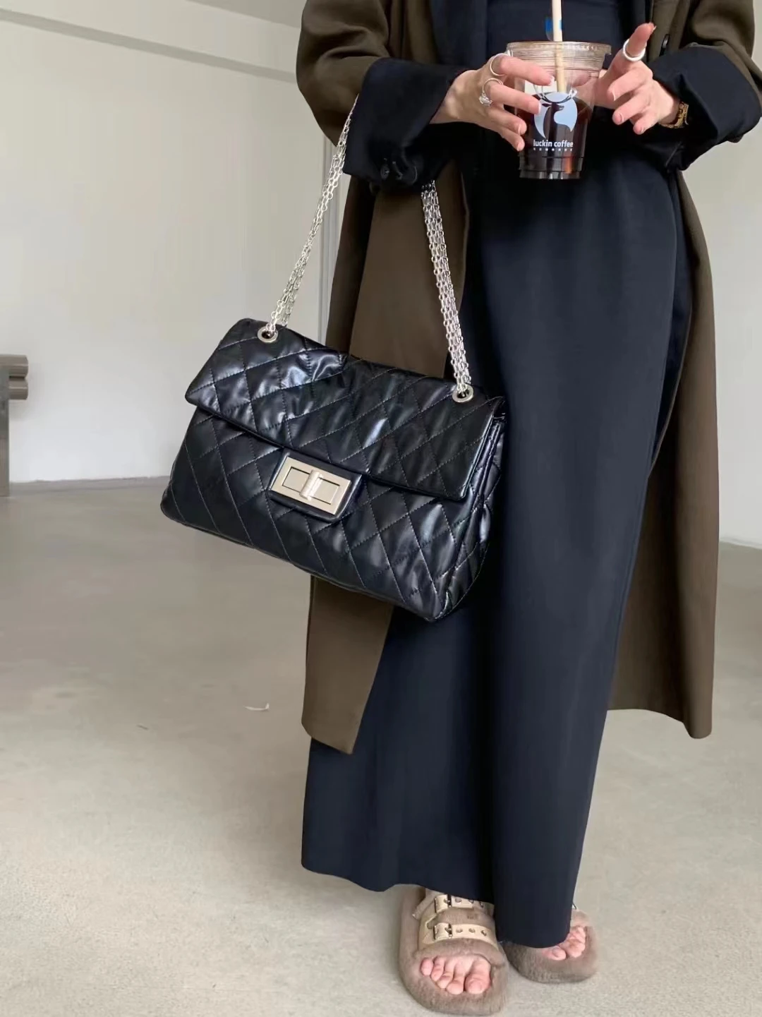 

Designer luxury Bag For Women Y2K Brushed tassels High Quality Lingergo Tote bag chain changeable cross-body multi-purpose bag