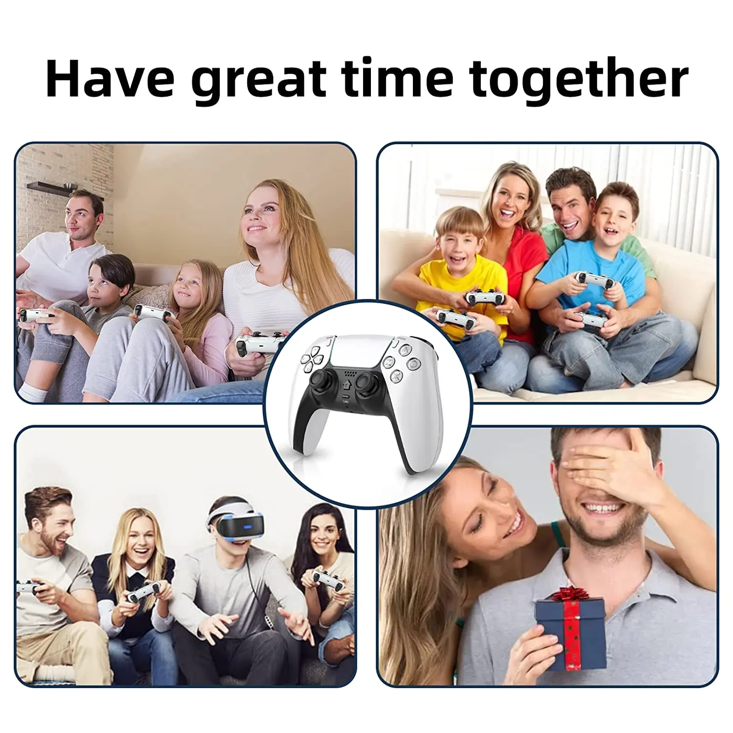 Беспроводной джойстик Bluetooth Ps4 контроллер геймпад 6-осевой двойной шок игровой