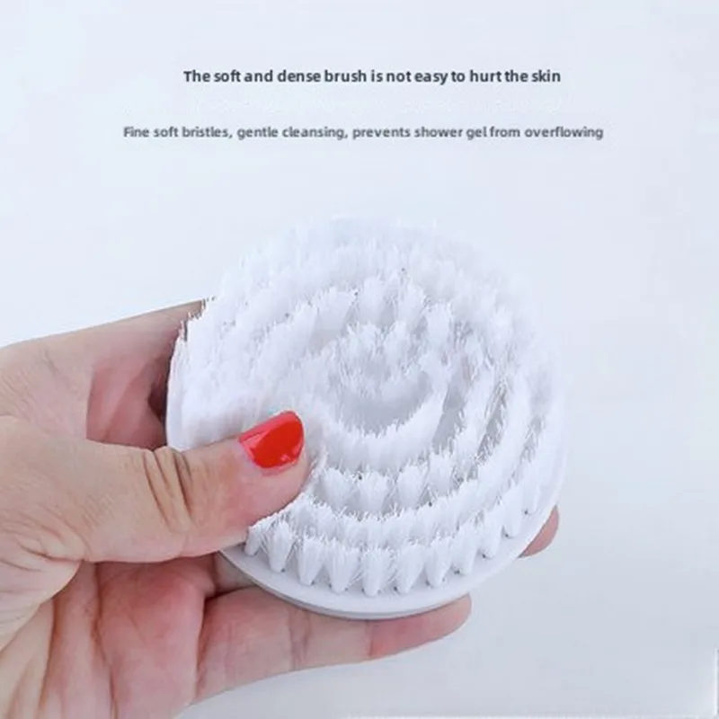 Электрический водонепроницаемый массажный скруббер с длинной ручкой 36 см