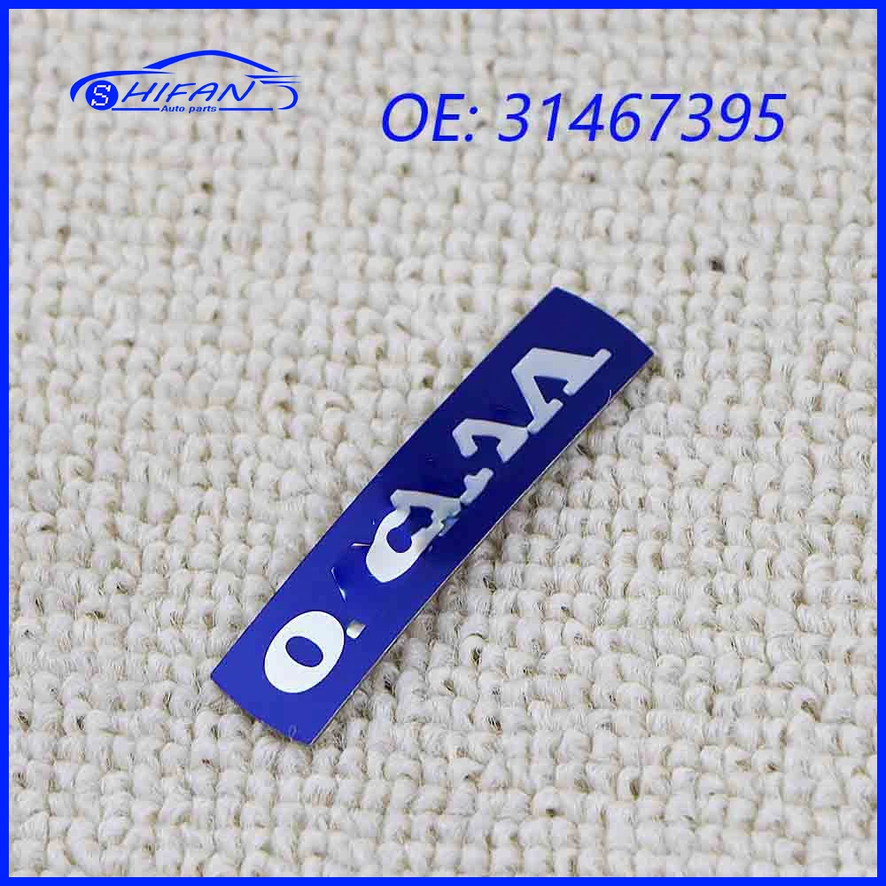 

31467395 Original Steering Wheel Badge Sign 47x10.5mm For Volvo S60 S80 V40 V60 XC60 XC90 2009 2010 2011 2012 2013 2014-2018