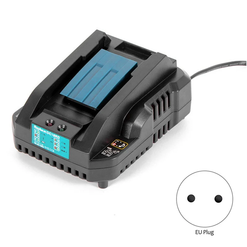 Замена для Makita/Makita DC18RD с одним слотом 4A DC 14-18V зарядное устройство инструментов