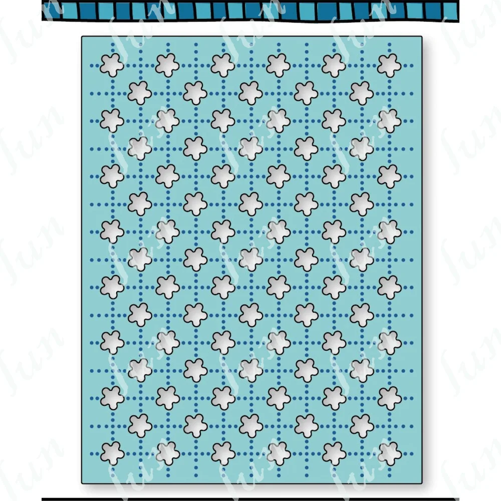 

Embossing DIY Quilted Flower Background Cut Dies Set Handmade Scrapbooking Paper Crafts Cut Stencils Make Photo Album Decoration