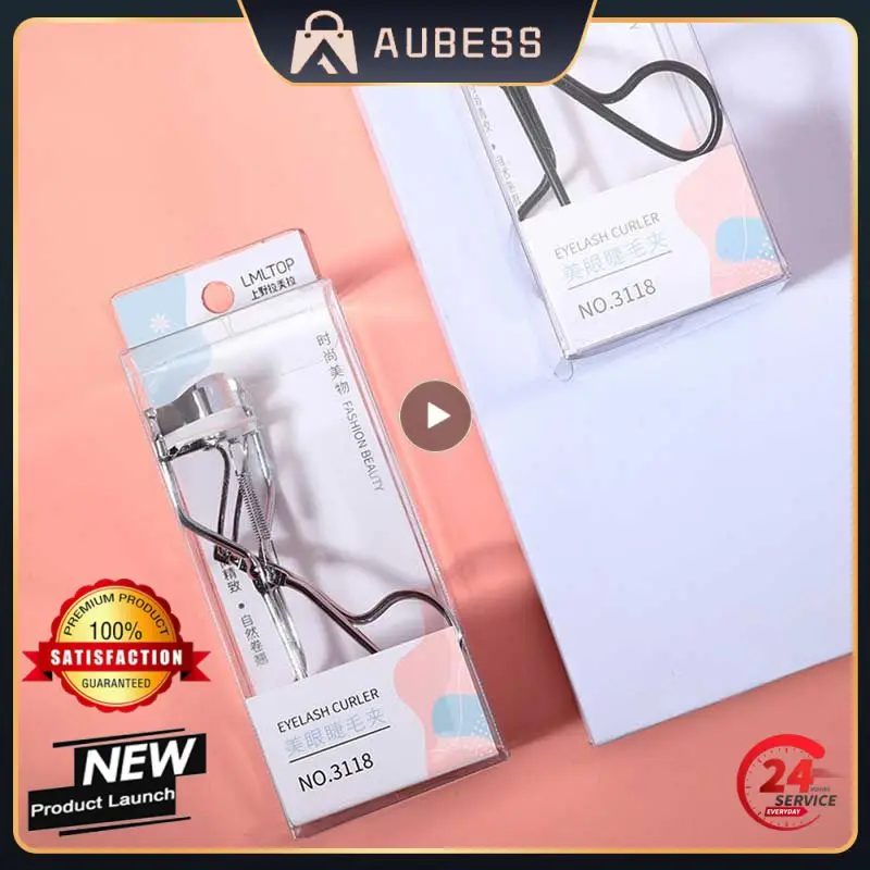 

Long-lasting Styling Eyelash Curler Natural Curling 35g Eyelash Curler Soft Rubber Strip Stainless Steel Eyelash Curler