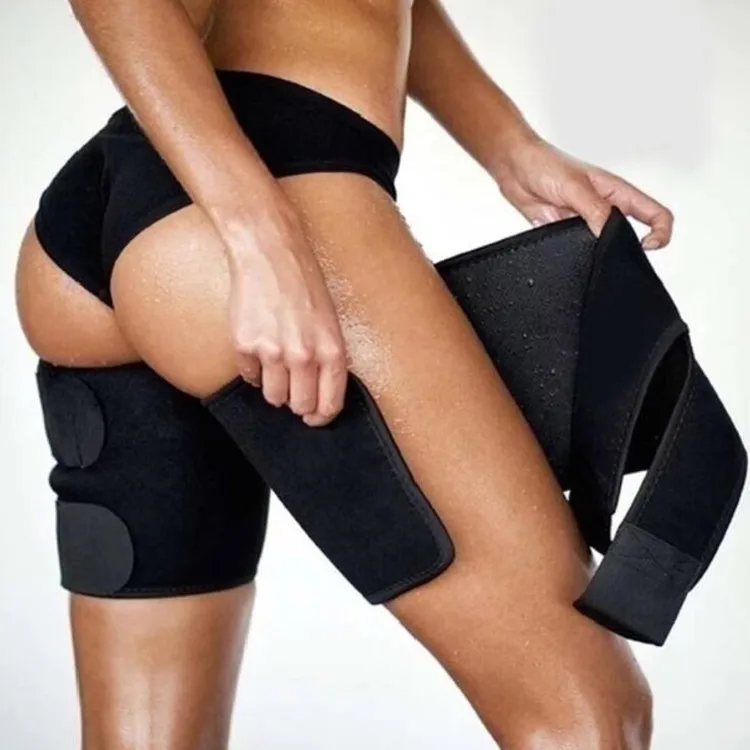 

Slimming Leg Shaper Sauna Sweat Thigh Trimmers Warmer Slender Shaping Legs Belt Wraps Thermo Neoprene Compress Belt shaper panty