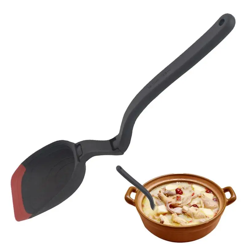 

Non-slip Frying Shovel Spoon 4 Modes Multifunctional Steak Bbq Tongs Pancake Fried Pizza Steak Fish Spatula Bread Kitchen Tool