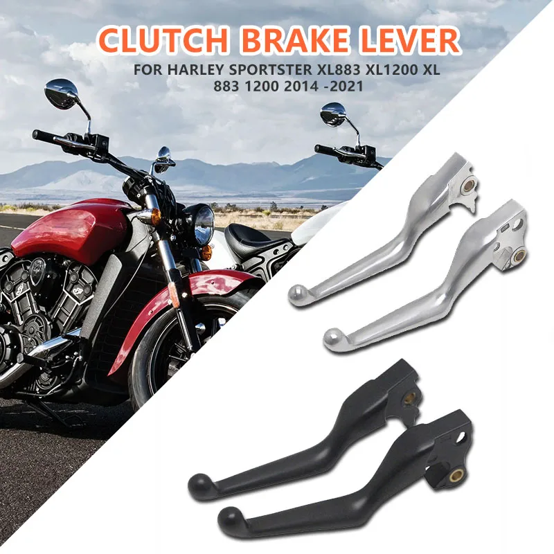

Motorcycle For Harley Sportster 883 XL883 N XL1200 N/L/C X48 2014 2015 2016-2021 Left and Right 1 Pair Brake Clutch Lever Brake
