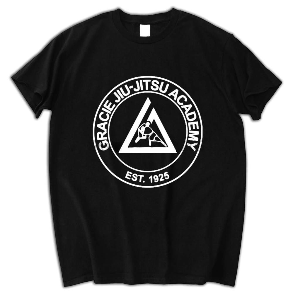 Мужская Повседневная футболка Gracie в бразильском стиле классные BJJ топы