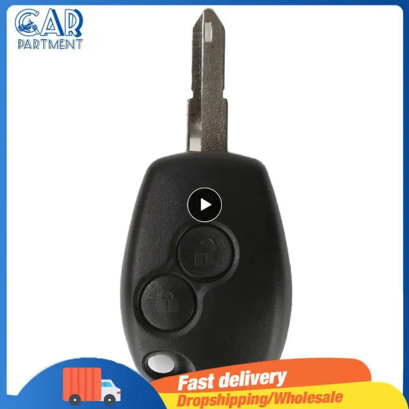 

1~10PCS Dandkey Remote Key Shell For Renault Duster Clio DACIA 3 Twingo Logan Sandero Modus For Nissan 2 Buttons Car Alarm Key