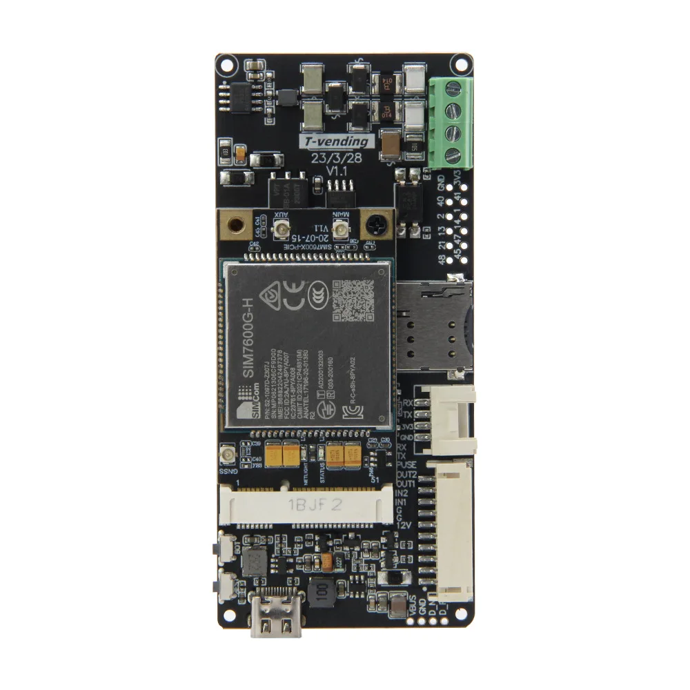 Модуль расширения LILYGO T-Vending ESP32-S3 RS485 с поддержкой T-PCIE Grove (art.: 3920d7ea19ac3) - 3920d7ea19ac3
