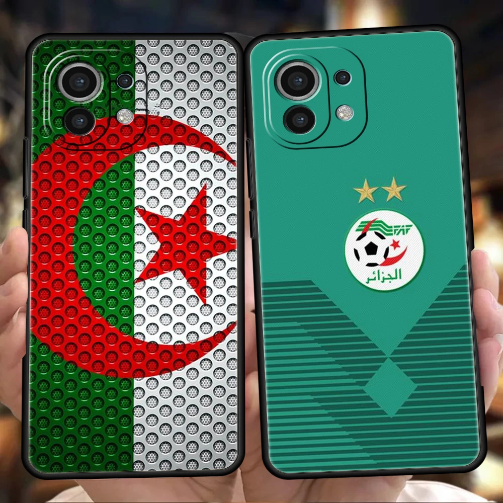 Чехол для телефона с флагом Алжира Xiaomi Mi X3 X4 NFC F3 M3 M4 GT Note 9T 10T 10 11 Ultra 11T 11X 12 Pro Lite 5G