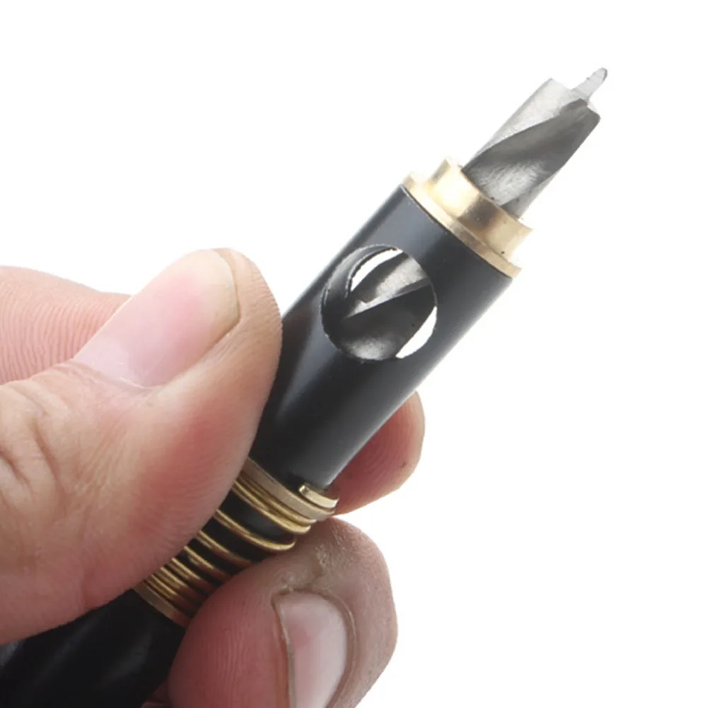 DAZZLEEX быстросверляющая летиновая отвертка 1/4 дюйма и 5 мм спиральная дрель для